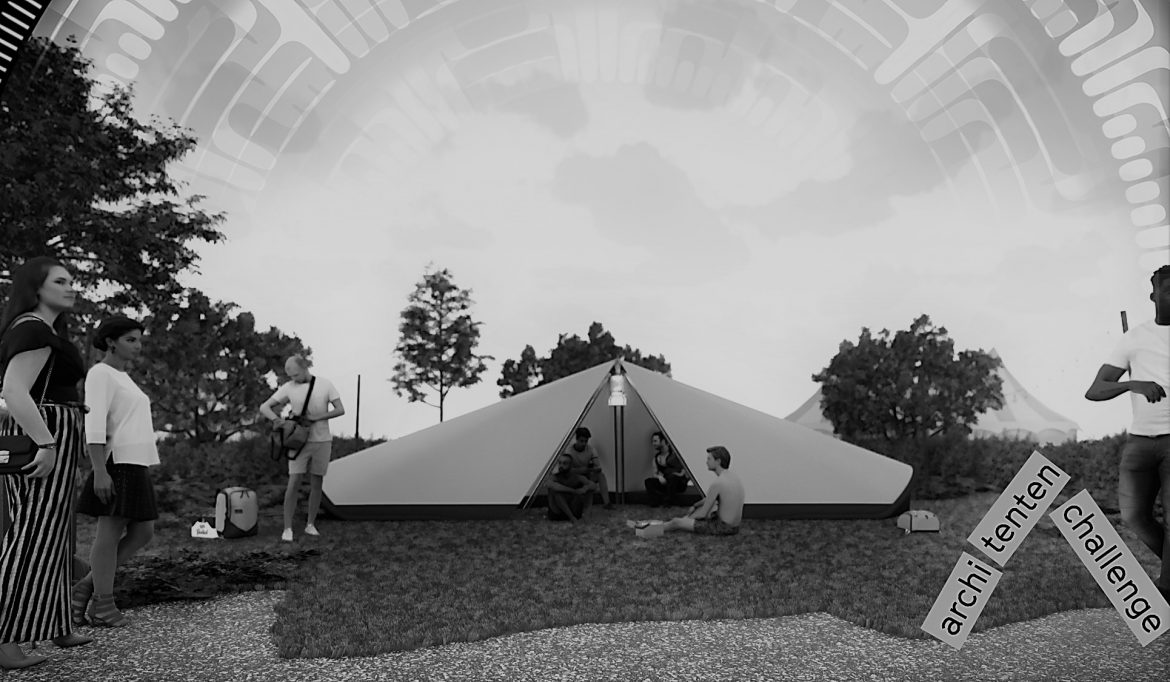 Opblaasbare ArchiTent steelt show op Lowlands